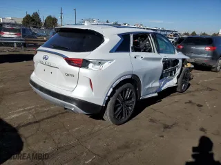 2023 Infiniti QX50 SENSORY with VIN 3PCAJ5EBXPF111868, listed as a Copart auction lot 40679204 with 1,723 mi miles. Bid and sale history available at carsss.com. Image 3.