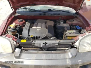 2003 Hyundai Santa Fe GLS with VIN KM8SC13D23U448494, listed as a Copart auction lot 62625224 with 7,094 mi miles and Salvage Title. Bid and sale history available at carsss.com. Image 12.