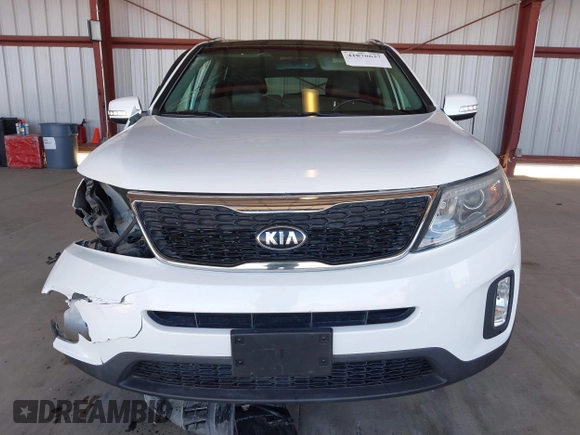 2015 Kia Sorento EX with VIN 5XYKU4A74FG577696, listed as a IAAI auction lot 41870637 with 129,400 mi miles. Bid and sale history available at carsss.com. Image 12.