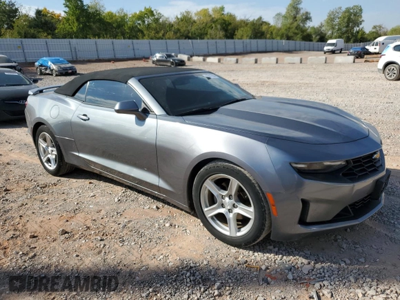 2020 Chevrolet Camaro 1LT with VIN 1G1FB3DX2L0103107, listed as a Copart auction lot 75917804 with 46,552 mi miles and Salvage Title. Bid and sale history available at carsss.com. Image 4.