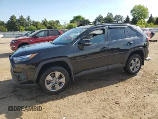 2022 Toyota RAV4 XLE with VIN 2T3P1RFV3NC266037, listed as a Copart auction lot 56527815 with 65,864 mi miles and Salvage title. Bid and sale history available at DreamBid. Image 1.