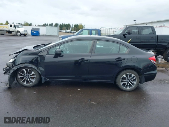 2013 Honda Civic EX with VIN 19XFB2F89DE224703, listed as a IAAI auction lot 41969930 with 109,009 mi miles and . Bid and sale history available at DreamBid. Image 15.