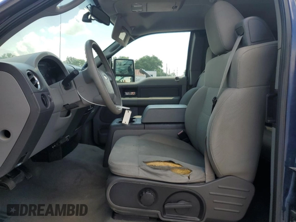 2007 Ford F-150 XLT with VIN 1FTPX14V17FB53421, listed as a Copart auction lot 64643425 with 188,196 mi miles and Clean title. Bid and sale history available at DreamBid. Image 7.