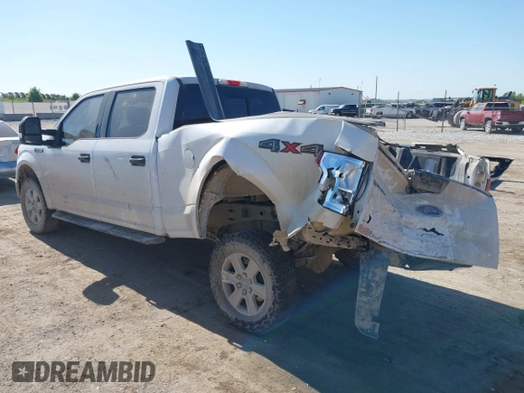2017 Ford F-150 XL with VIN 1FTFW1EG4HKD98317, listed as a IAAI auction lot 42238325 with 124,494 mi miles and . Bid and sale history available at DreamBid. Image 3.
