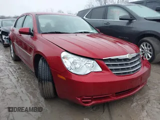 2008 Chrysler Sebring Touring with VIN 1C3LC56K68N292542, listed as a IAAI auction lot 41459247 with 61,175 mi miles. Bid and sale history available at carsss.com. Image 1.