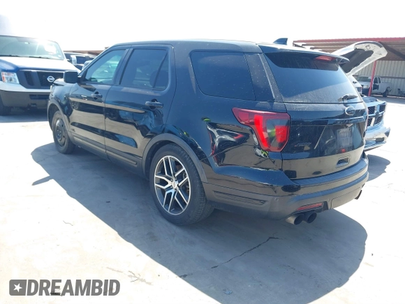 2017 Ford Explorer Sport with VIN 1FM5K8GT4HGB05945, listed as a IAAI auction lot 41860853 with 136,318 mi miles and . Bid and sale history available at carsss.com. Image 3.