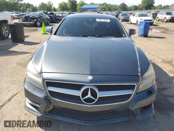 2013 Mercedes-Benz CLS 550 with VIN WDDLJ7DB8DA075047, listed as a Copart auction lot 63877035 with Not provided miles and Clean title. Bid and sale history available at DreamBid. Image 5.