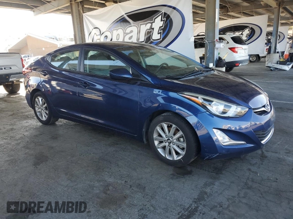 2015 Hyundai Elantra SE z VIN 5NPDH4AE7FH626393, wystawiony jako Copart lot #58972465 z przebiegiem 152 854 mil mil oraz Czysty tytuł • Clean title. Historia ofert i sprzedaży dostępna na DreamBid. Obrazek 4.