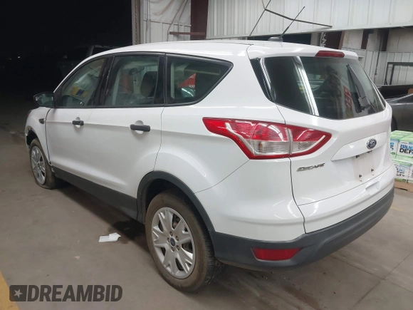 2015 Ford Escape S with VIN 1FMCU0F71FUA79522, listed as a IAAI auction lot 41809478 with 114,336 mi miles. Bid and sale history available at carsss.com. Image 3.