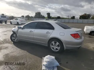 2006 Acura RL with VIN JH4KB16556C005244, listed as a Copart auction lot 50843265 with Not Provided miles and Salvage Title. Bid and sale history available at DreamBid. Image 2.