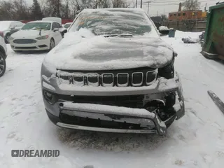 2022 Jeep Compass High Altitude with VIN 3C4NJDCB7NT104499, listed as a IAAI auction lot 41303791 with 76,711 mi miles and . Bid and sale history available at carsss.com. Image 12.