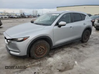 2017 Mazda CX-5 Sport with VIN JM3KFBBL5H0145872, listed as a Copart auction lot 84170704 with 105,873 mi miles and Salvage Title. Bid and sale history available at carsss.com. Image 1.