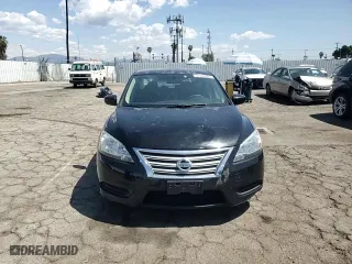 2015 Nissan Sentra S with VIN 3N1AB7AP2FY369480, listed as a Copart auction lot 51165905 with 162,155 mi miles and Salvage Title. Bid and sale history available at carsss.com. Image 10.