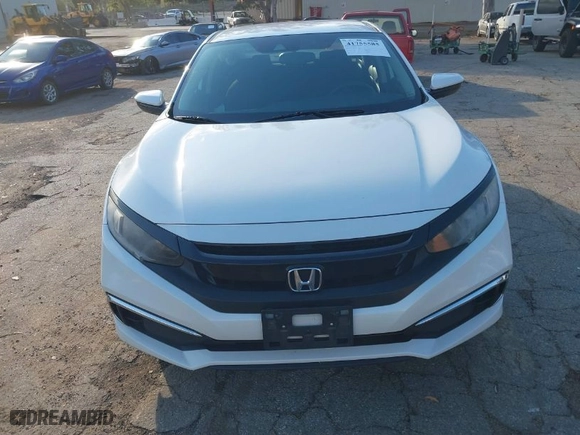 2019 Honda Civic Sedan LX with VIN 2HGFC2F67KH506515, listed as a IAAI auction lot 41755585 with 87,528 mi miles. Bid and sale history available at carsss.com. Image 12.