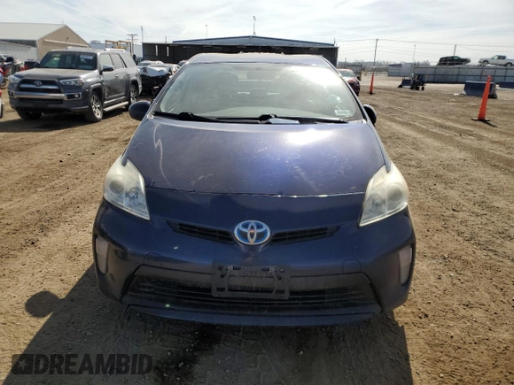 2014 Toyota Prius Four with VIN JTDKN3DU4E1735901, listed as a Copart auction lot 53864365 with 211,676 mi miles and Salvage Title. Bid and sale history available at DreamBid. Image 5.