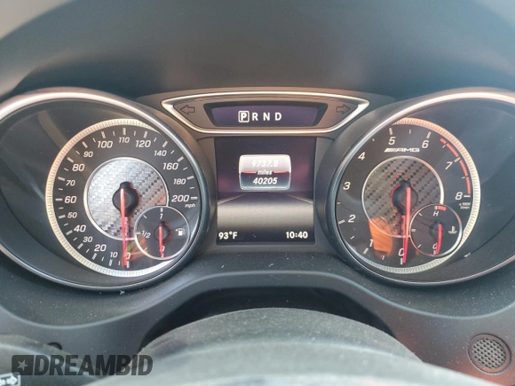 2018 Mercedes-Benz CLA with VIN WDDSJ5CB4JN682021, listed as a Copart auction lot 67926304 with 40,205 mi miles and Salvage Title. Bid and sale history available at carsss.com. Image 9.