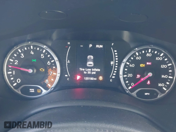 2017 Jeep Renegade Sport with VIN ZACCJAAB0HPG16772, listed as a IAAI auction lot 41468334 with 125,192 mi miles and . Bid and sale history available at DreamBid. Image 7.