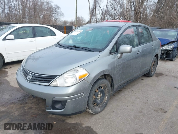 2011 Nissan Versa 1.8 S with VIN 3N1BC1AP9BL444391, listed as a IAAI auction lot 41745130 with 191,168 mi miles. Bid and sale history available at carsss.com. Image 2.