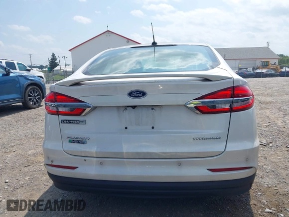 2019 Ford Fusion Titanium with VIN 3FA6P0SU8KR192833, listed as a IAAI auction lot 42818081 with 71,188 mi miles and . Bid and sale history available at DreamBid. Image 16.