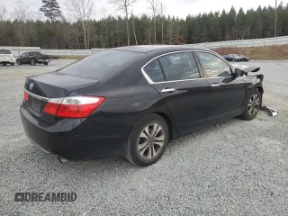 2014 Honda Accord LX with VIN 1HGCR2F38EA302400, listed as a Copart auction lot 85109084 with 222,969 mi miles and Salvage Title. Bid and sale history available at carsss.com. Image 3.