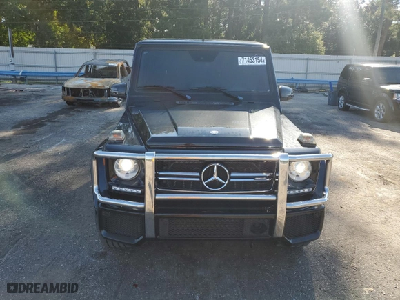 2016 Mercedes-Benz G-Class G 63 AMG with VIN WDCYC7DF9GX253573, listed as a Copart auction lot 71453154 with 67,446 mi miles and Salvage Title. Bid and sale history available at carsss.com. Image 5.