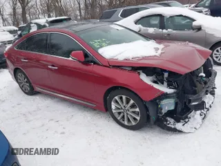2016 Hyundai Sonata Sport with VIN 5NPE34AF2GH434361, listed as a IAAI auction lot 41223412 with 147,600 mi miles and . Bid and sale history available at DreamBid. Image 1.