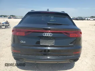 2019 Audi Q8 Premium Plus with VIN WA1EVAF19KD020962, listed as a Copart auction lot 57027725 with 133,995 mi miles and Salvage title. Bid and sale history available at DreamBid. Image 6.