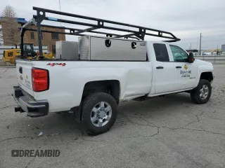 2018 Chevrolet Silverado 3500HD Work Truck with VIN 1GC5KYEG8JZ127838, listed as a Copart auction lot 86179864 with 157,705 mi miles and Salvage Title. Bid and sale history available at DreamBid. Image 3.