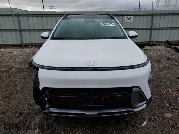 2024 Hyundai Kona Limited with VIN KM8HECA33RU167288, listed as a Copart auction lot 50764915 with 16,401 mi miles and Salvage Title. Bid and sale history available at carsss.com. Image 5.