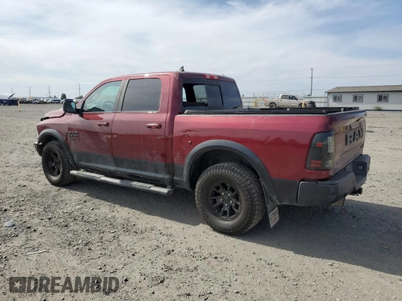 2018 Ram 1500 Rebel with VIN 1C6RR7YT7JS204411, listed as a Copart auction lot 60595855 with 333,333 mi miles and Clean title. Bid and sale history available at DreamBid. Image 2.