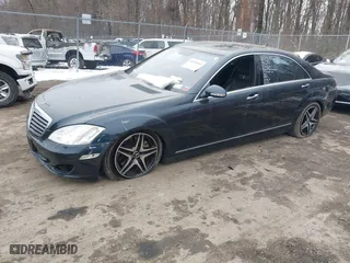2007 Mercedes-Benz S-Class 5.5L V8 with VIN WDDNG86XX7A140894, listed as a IAAI auction lot 41259310 with 96,438 mi miles. Bid and sale history available at carsss.com. Image 17.