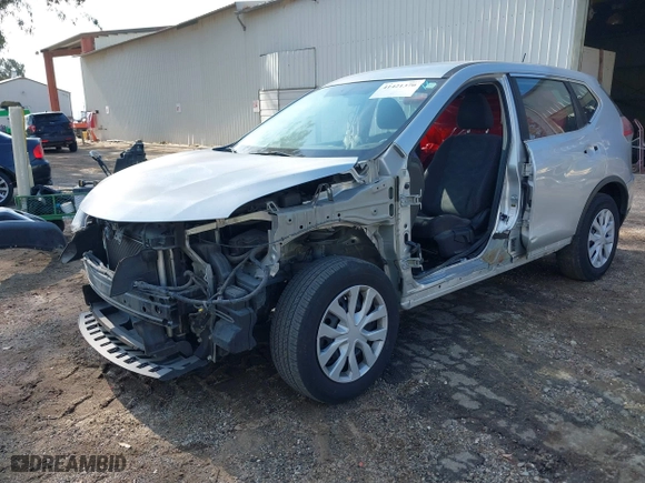 2016 Nissan Rogue S with VIN KNMAT2MVXGP687647, listed as a IAAI auction lot 41421370 with 118,721 mi miles. Bid and sale history available at carsss.com. Image 19.