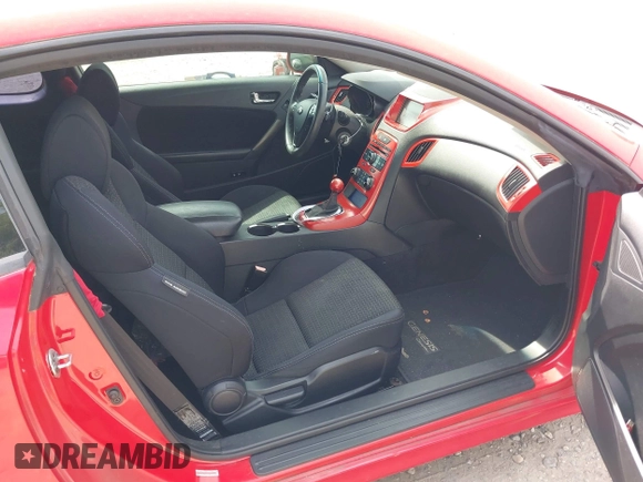 2012 Hyundai Genesis Coupe Premium z VIN KMHHT6KD5CU071006, wystawiony jako IAAI lot #42122909 z przebiegiem 87 647 mil mil oraz . Historia ofert i sprzedaży dostępna na DreamBid. Obrazek 5.