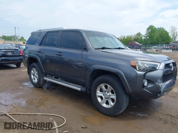 2017 Toyota 4Runner SR5 with VIN JTEBU5JR3H5466457, listed as a IAAI auction lot 42189449 with 88,368 mi miles and . Bid and sale history available at DreamBid. Image 6.