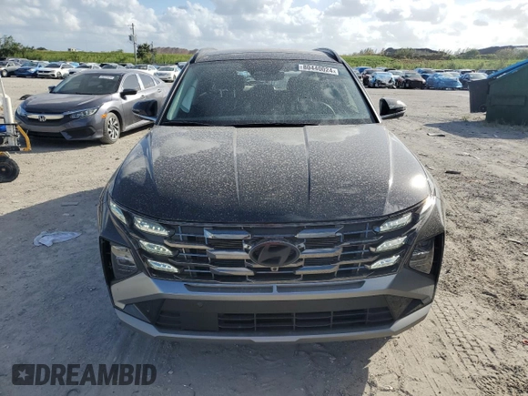2025 Hyundai Tucson Limited with VIN 5NMJE3DE3SH448183, listed as a Copart auction lot 80440024 with 4,191 mi miles and Non Repairable. Bid and sale history available at carsss.com. Image 5.