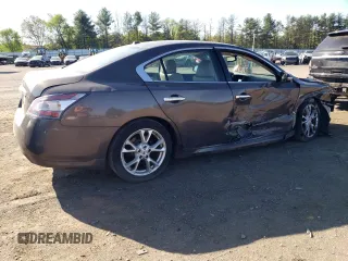 2012 Nissan Maxima SV z VIN 1N4AA5AP6CC834731, wystawiony jako Copart lot #54575965 z przebiegiem 168 368 mil mil oraz Szkoda całkowita • Salvage title. Historia ofert i sprzedaży dostępna na DreamBid. Obrazek 3.