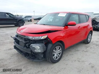 2021 Kia Soul LX with VIN KNDJ23AU3M7134872, listed as a IAAI auction lot 41645689 with 48,472 mi miles. Bid and sale history available at carsss.com. Image 18.
