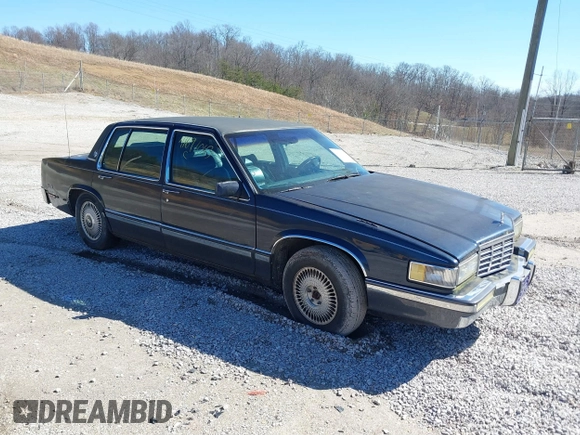 1991 Cadillac DeVille z VIN 1G6CD53B6M4325023, wystawiony jako IAAI lot #41691043 z przebiegiem 116 380 mil mil oraz . Historia ofert i sprzedaży dostępna na DreamBid. Obrazek 1.