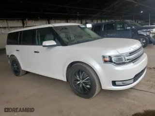 2017 Ford Flex Limited with VIN 2FMGK5D83HBA03356, listed as a Copart auction lot 68469384 with 190,725 mi miles and Salvage Title. Bid and sale history available at carsss.com. Image 4.