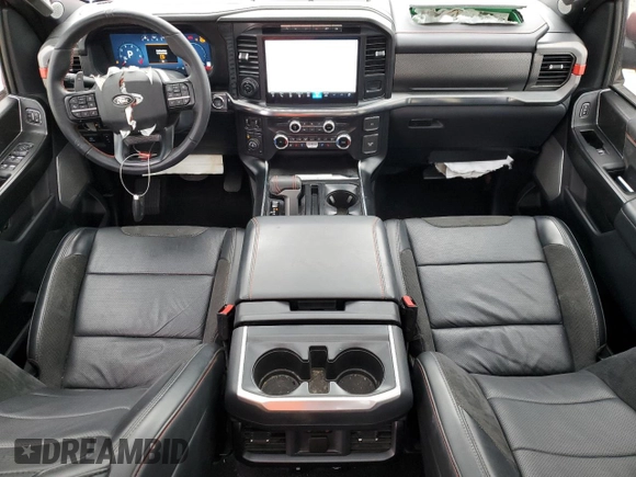 2024 Ford F-150 Raptor with VIN 1FTFW1RG6RFB13248, listed as a Copart auction lot 45015545 with 12,581 mi miles and Salvage Title. Bid and sale history available at DreamBid. Image 8.