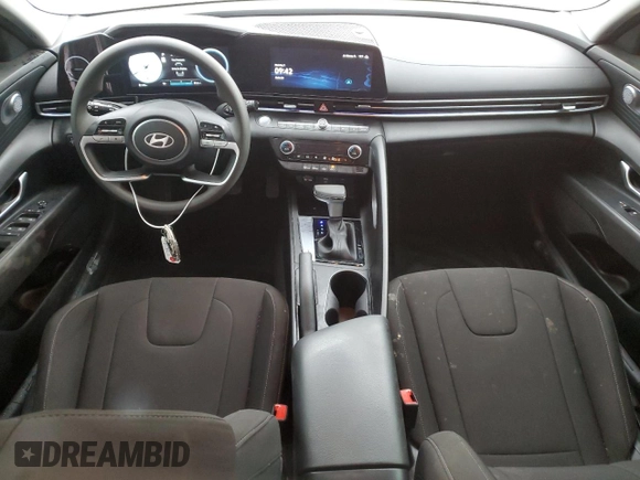 2024 Hyundai Elantra SEL with VIN KMHLM4DG4RU733377, listed as a Copart auction lot 56127855 with 45,608 mi miles and Salvage title. Bid and sale history available at DreamBid. Image 8.