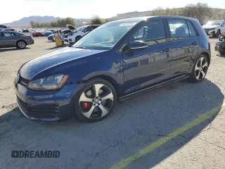 2019 Volkswagen Golf GTI S with VIN 3VW6T7AU5KM026568, listed as a Copart auction lot 46370765 with 16,292 mi miles and Salvage Title. Bid and sale history available at carsss.com. Image 1.