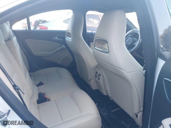 2018 Mercedes-Benz CLA with VIN WDDSJ4EB7JN657086, listed as a IAAI auction lot 41865665 with 36,178 mi miles. Bid and sale history available at carsss.com. Image 8.