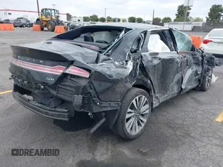 2017 Lincoln MKZ Hybrid Reserve with VIN 3LN6L5MU8HR650861, listed as a IAAI auction lot 42106028 with 89,733 mi miles and . Bid and sale history available at DreamBid. Image 4.