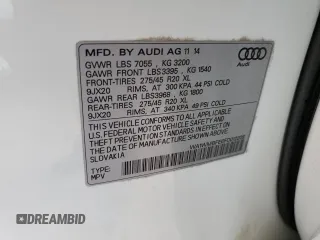 2015 Audi Q7 3.0L TDI Prestige with VIN WA1WMBFE6FD012209, listed as a Copart auction lot 52186665 with 146,405 mi miles and Clean Title. Bid and sale history available at carsss.com. Image 13.