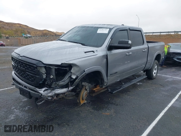 2022 Ram 1500 Big Horn with VIN 1C6RREMT2NN246600, listed as a IAAI auction lot 41481247 with 21,162 mi miles. Bid and sale history available at carsss.com. Image 17.