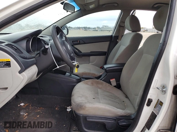 2010 Kia Forte EX with VIN KNAFU4A2XA5843209, listed as a Copart auction lot 74316334 with 144,433 mi miles and Salvage Title. Bid and sale history available at carsss.com. Image 7.