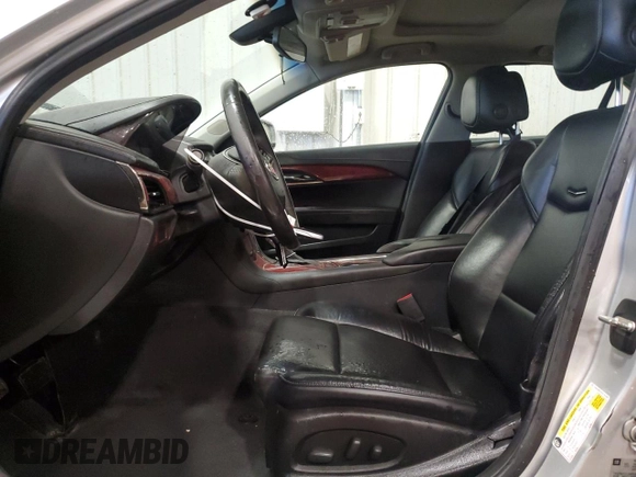 2013 Cadillac ATS with VIN 1G6AG5RX8D0162805, listed as a Copart auction lot 59568505 with 98,713 mi miles and Salvage title. Bid and sale history available at DreamBid. Image 7.