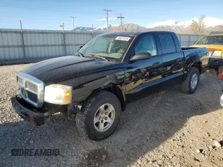2005 Dodge Dakota SLT with VIN 1D7HW48N95S309900, listed as a Copart auction lot 49467875 with 161,194 mi miles and Salvage Title. Bid and sale history available at carsss.com. Image 1.
