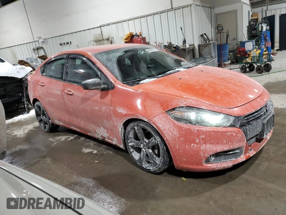2015 Dodge Dart SXT with VIN 1C3CDFBB1FD379065, listed as a Copart auction lot 42080195 with 139,849 mi miles and Salvage Title. Bid and sale history available at carsss.com. Image 4.
